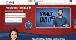 Desktop Screenshot of kingfinancialrepair.com